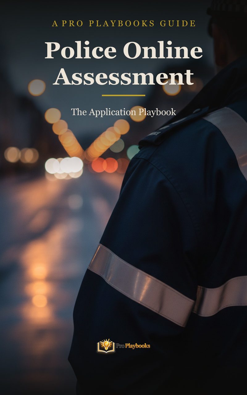 Police Online Assessment Centre: The Application Playbook