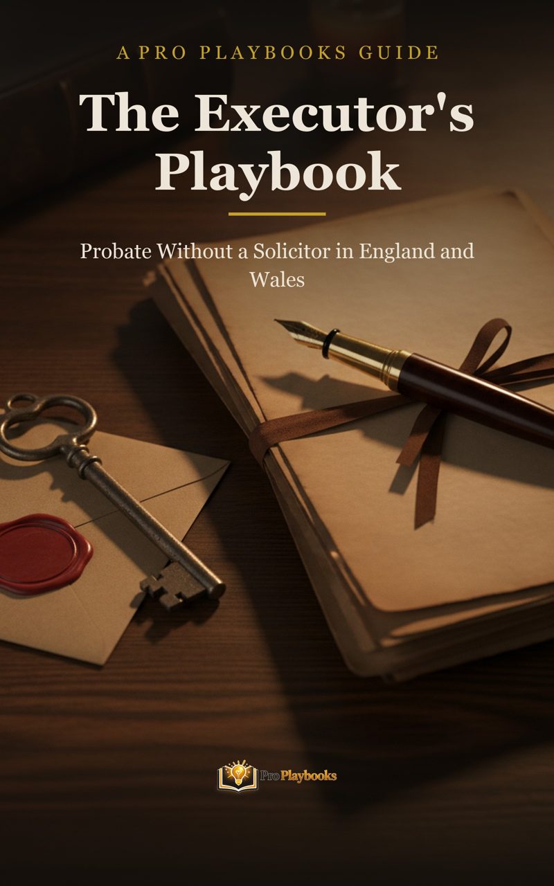 Probate Without a Solicitor: The Executor's Playbook
