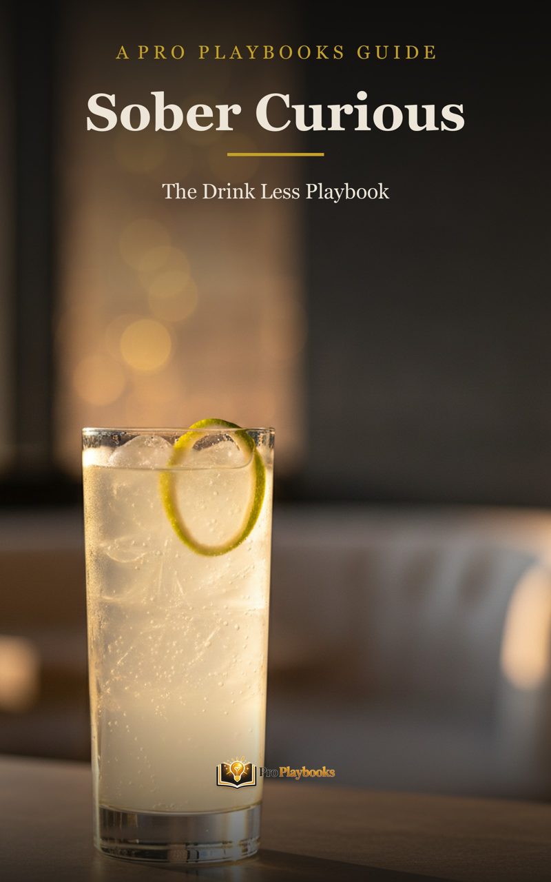 Sober Curious: The Drink Less Alcohol Playbook