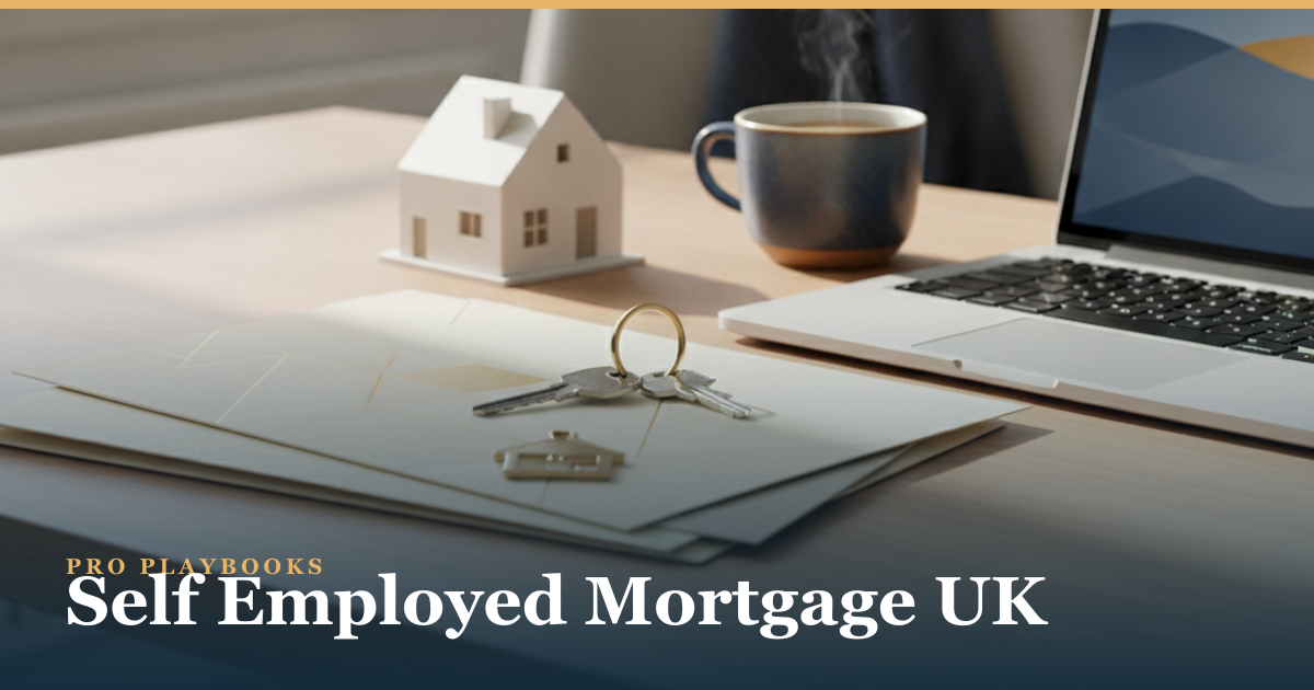Self employed mortgage UK guide: SA302s, accounts and mortgage paperwork laid out for an application